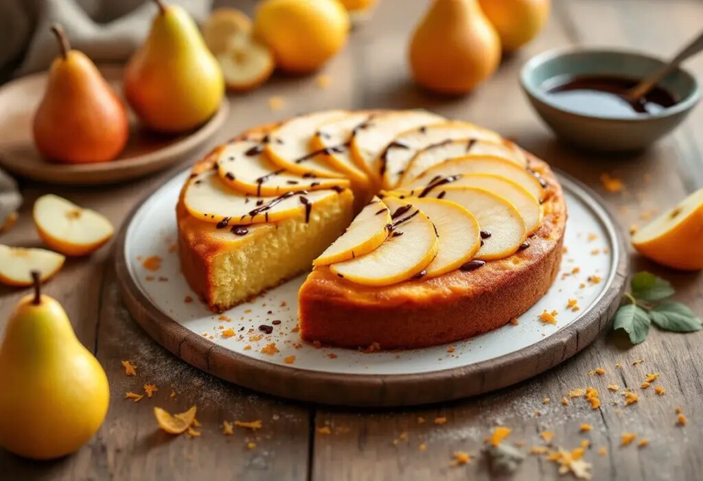 C'est le goûter le plus réconfortant en septembre : ce gâteau aux poires de Laurent Mariotte a tout pour plaire.jpg