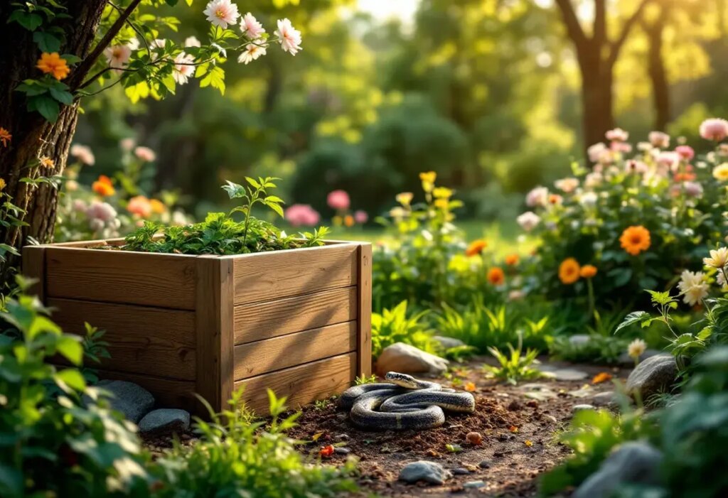 Des vipères dans votre jardin ? Voici l’objet de jardinage qui les fait rappliquer.jpg