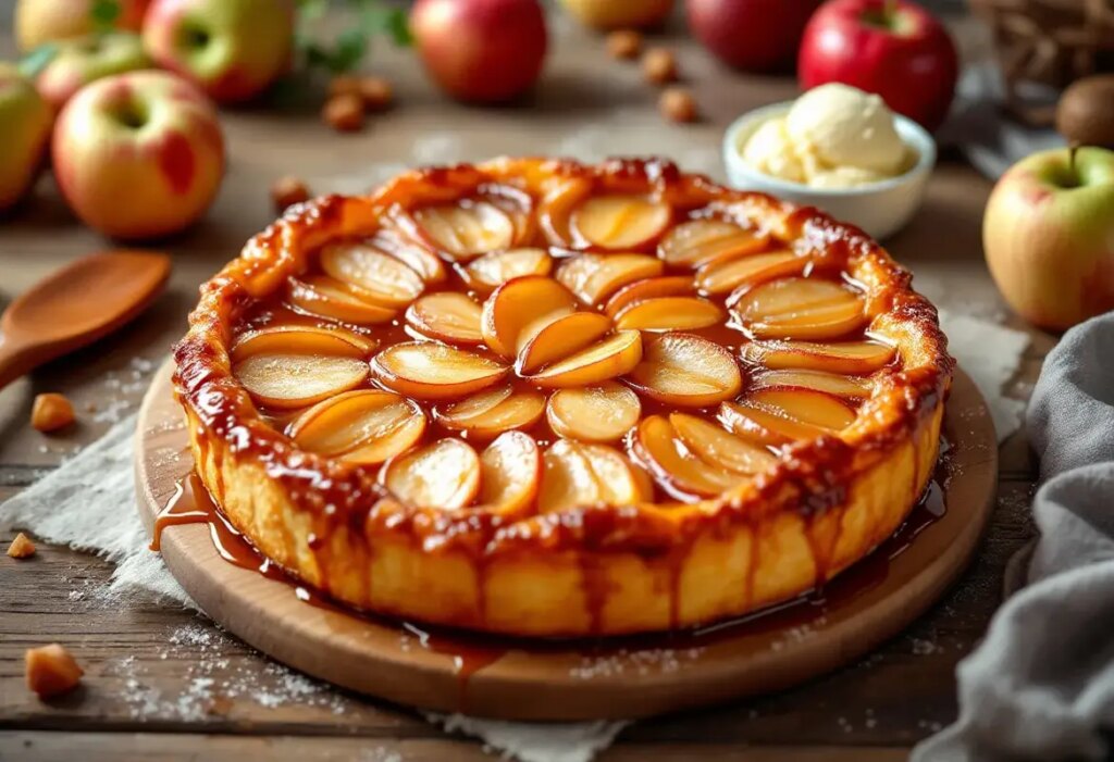 Oui oui, cette tarte Tatin caramélisée se prépare directement à la poêle, sans four !.jpg