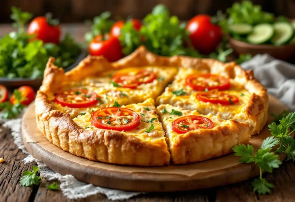 Parfaite pour un dîner express, cette tarte au thon savoureuse fait l’unanimité en toute simplicité.jpg